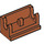 LEGO Dark Orange Hinge 1 x 2 Base (3937)