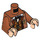 LEGO Dark Orange Horace Slughorn Minifig Torso (973 / 76382)
