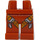 LEGO Mørk oransje Jungel Exploration Kvinne Pilot Minifigur Hofter og ben (3815 / 34187)