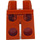 LEGO Dark Orange Jungle Exploration Woman Pilot Minifigure Hips and Legs (3815 / 34187)