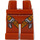 LEGO Dark Orange Jungle Exploration Woman Pilot Minifigure Hips and Legs (3815 / 34187)