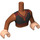 LEGO Dark Orange Kristoff Friends Torso Male (38558 / 92815)