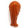LEGO Dark Orange Long Ponytail with Side Bangs (62696 / 88426)