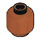 LEGO Dark Orange Minifigure Head (Recessed Solid Stud) (3274 / 3626)