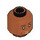 LEGO Dark Orange Minifigure Head with Decoration (Recessed Solid Stud) (3274)