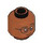 LEGO Dark Orange Minifigure Head with Decoration (Recessed Solid Stud) (3274)