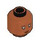 LEGO Dark Orange Minifigure Head with Decoration (Recessed Solid Stud) (3274)