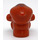 LEGO Donkeroranje Mon Calamari Hoofd (12001 / 86585)