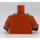 LEGO Orange Sombre Native Torse avec Dent Collier (973 / 76382)