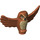 LEGO Dark Orange Owl (Spread Wings) with Tan chest (67632 / 69569)