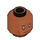 LEGO Dark Orange Pharrell Williams Minifigure Head (Recessed Solid Stud) (3274)