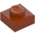 LEGO Dark Orange Plate 1 x 1 (3024 / 30008)