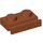 LEGO Dunkelorange Platte 1 x 2 mit Tür Rail (32028)