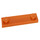 LEGO Dark Orange Plate 1 x 4 with Two Studs with Groove (41740)