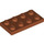 LEGO Mørk oransje Plate 2 x 4 (3020)