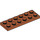 LEGO Donkeroranje Plaat 2 x 6 (3795)