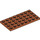 LEGO Mørk oransje Plate 4 x 8 (3035)