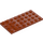 LEGO Mørk oransje Plate 4 x 8 (3035)