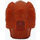 LEGO Dark Orange Plo Koon Head (17554 / 62763)