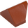 LEGO Mörk Orange Backe 1 x 2 (45°) Dubbel / Omvänd med öppen botten (3049)