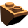LEGO Donkeroranje Helling 1 x 2 (45°) Omgekeerd (3665)