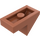 LEGO Dunkelorange Steigung 1 x 2 (45°) mit Platte (15672 / 92946)
