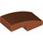 LEGO Dark Orange Slope 1 x 2 Curved (11477)