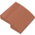 LEGO Orange sombre Pente 2 x 2 x 0.7 Incurvé Inversé (32803)