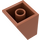 LEGO Donkeroranje Helling 2 x 2 x 2 (65°) met buis aan de onderzijde (3678)