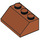 LEGO Mörk Orange Backe 2 x 3 (45°) (3038)