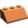 LEGO Orange sombre Pente 2 x 3 (45°) (3038)