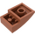 LEGO Donkeroranje Helling 2 x 3 Gebogen (24309)