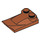LEGO Donkeroranje Helling 2 x 3 x 0.7 Gebogen met Vleugel (47456 / 55015)