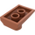 LEGO Donkeroranje Helling 2 x 3 x 0.7 Gebogen met Vleugel (47456 / 55015)