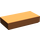 LEGO Orange sombre Tuile 1 x 2 avec rainure (3069 / 30070)