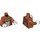 LEGO Dark Orange Trakkar Minifig Torso (973 / 76382)