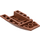 LEGO Donkeroranje Wig 6 x 4 Drievoudig Gebogen (43712)