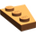 LEGO Dunkelorange Keil Platte 2 x 3 Flügel Links (43723)
