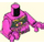 LEGO Dark Pink 100-Eyed Demon Torso (973)