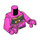 LEGO Dark Pink 100-Eyed Demon Torso (973)