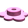 LEGO Dark Pink 4 Flower Heads on Sprue (3742 / 56750)