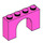 LEGO Dark Pink Arch 1 x 4 x 2 (6182)