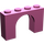 LEGO Dark Pink Arch 1 x 4 x 2 (6182)
