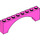 LEGO Dark Pink Arch 1 x 8 x 2 Raised, Thin Top without Reinforced Underside (16577 / 40296)