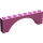 LEGO Dark Pink Arch 1 x 8 x 2 Thick Top and Reinforced Underside (3308)