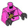 LEGO Dark Pink Avatar Pink Zane Minifig Torso (973 / 76382)