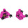 LEGO Dunkles Pink Avatar Rosa Zane Minifigur Torso (973 / 76382)