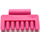 LEGO Dark Pink Belville Large Comb