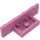 LEGO Dark Pink Bracket 1 x 2 - 1 x 4 with Square Corners (2436)