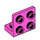 LEGO Dark Pink Bracket 1 x 2 - 2 x 2 Up (99207)